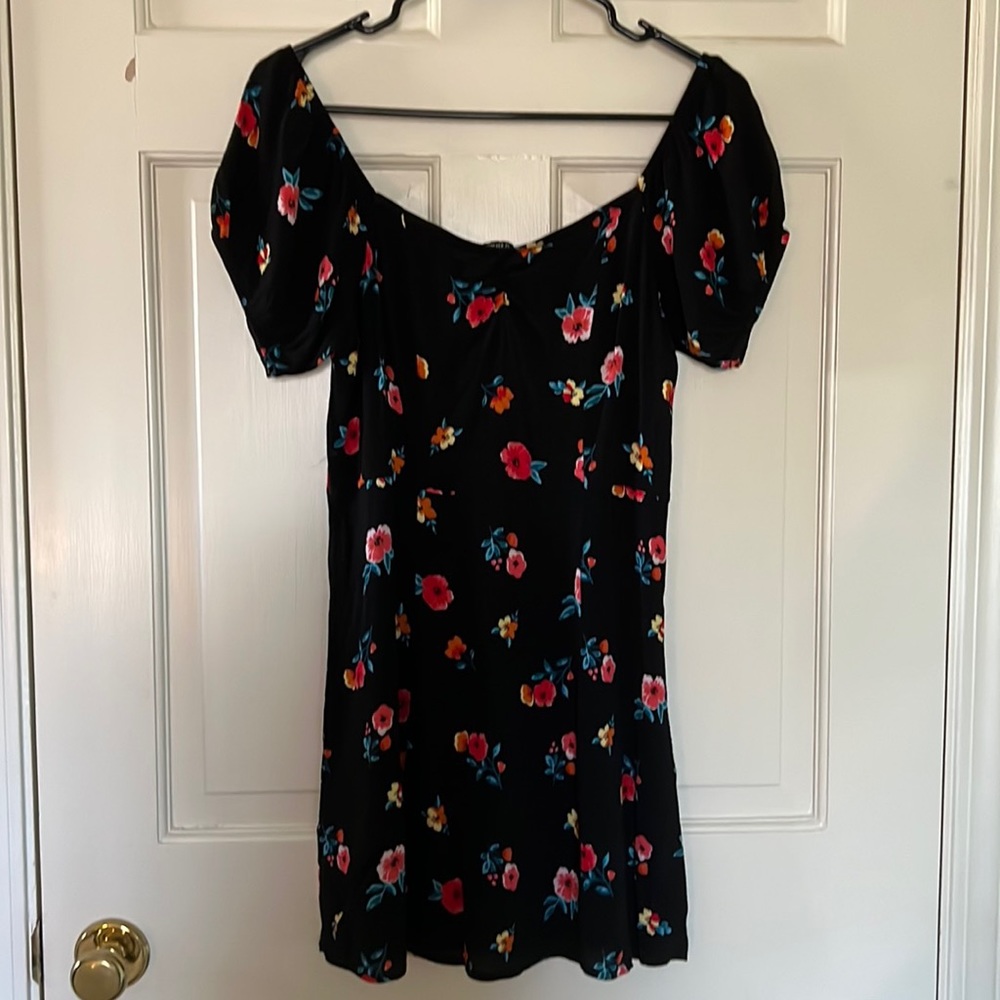 F21 Floral mini dress
